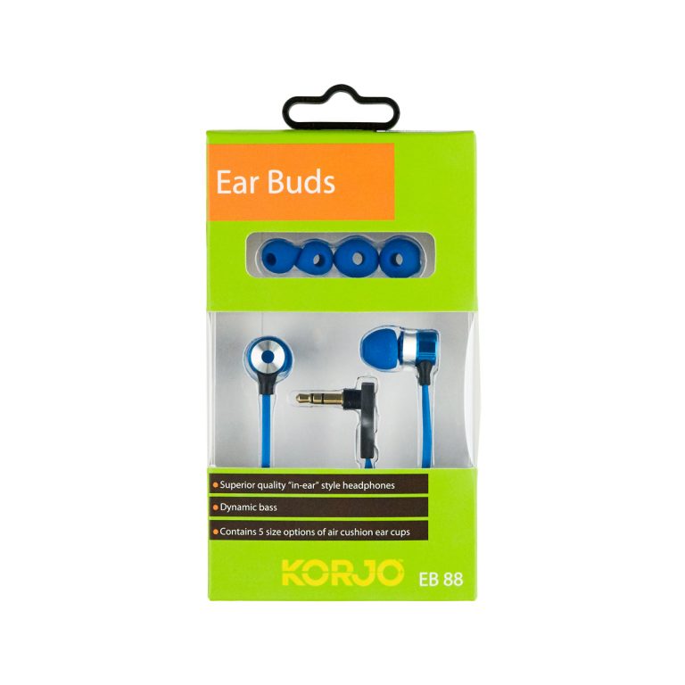 Ear Buds blu pck