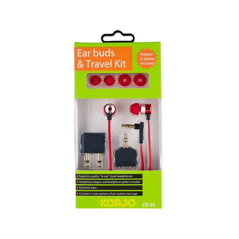Ear Buds Travel Kit pck r