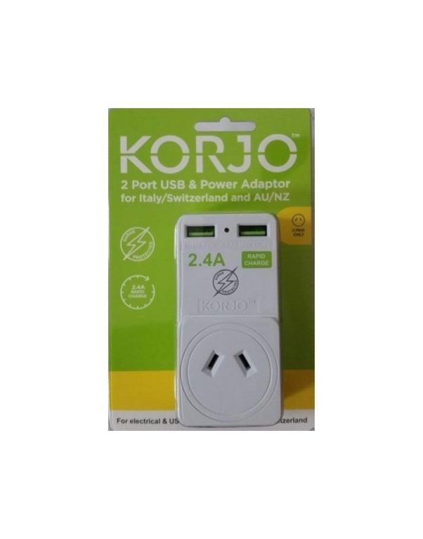 USB Adaptor - Europe (Italy and Switzerland)