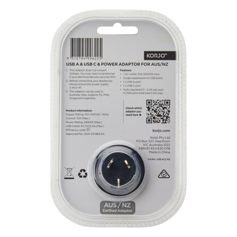 USB AC2 R2 rear package