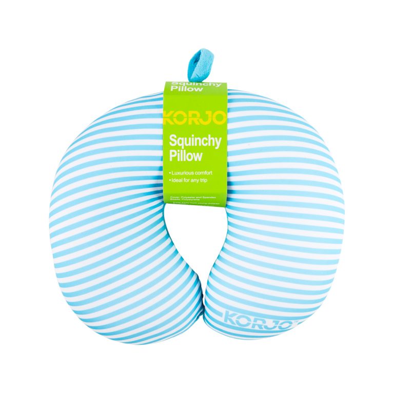Squinchy Pillow - Striped - Blue2