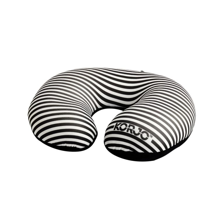 Squinchy Pillow - Striped - Black