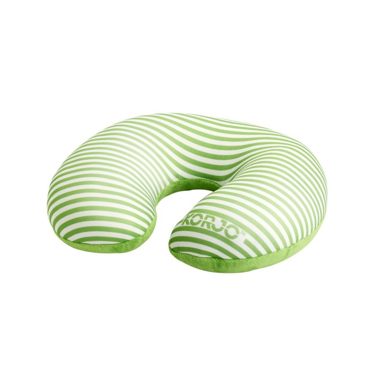 Squinchy Pillow - Striped - Green