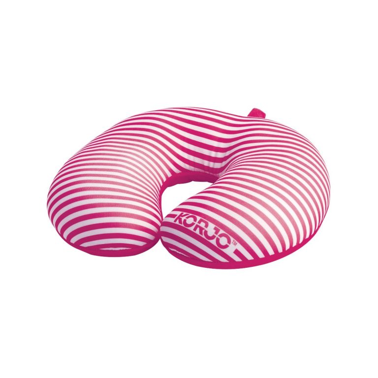 Squinchy Pillow - Striped - Pink1
