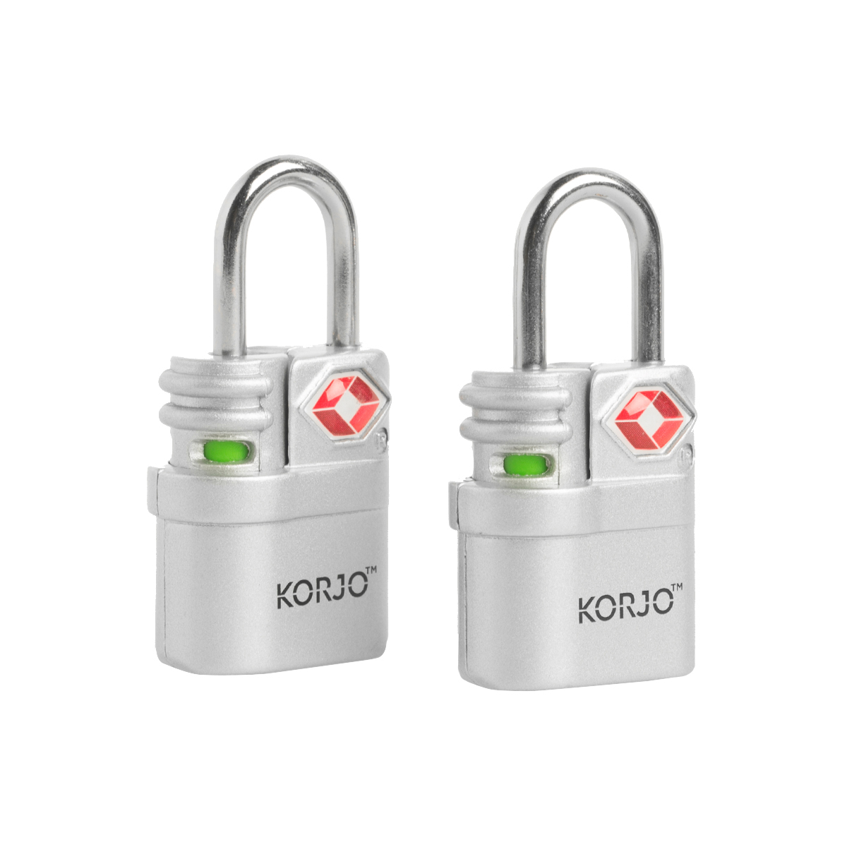 TSA Keyed indicator locks (x2) Korjo