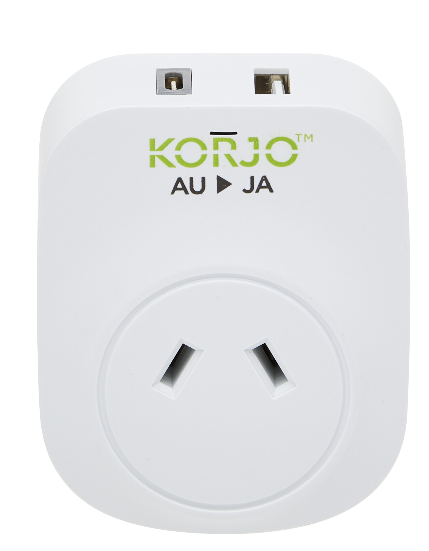USB A+C & Power Adaptor for Japan Korjo